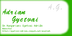 adrian gyetvai business card